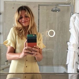 Reformation Buttercup Mini Dress